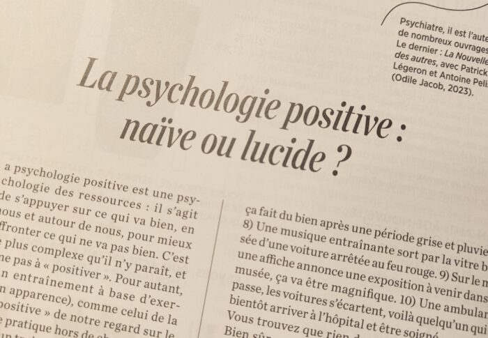 Exercice de psychologie positive